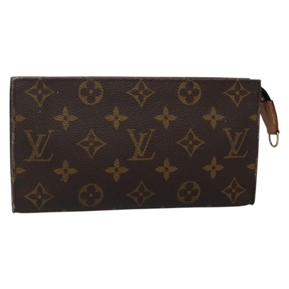 LOUIS VUITTON Monogram Bucket GM Accessory Pouch LV Auth 136025