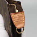 LOUIS VUITTON Monogram Bucket GM Accessory Pouch LV Auth 136025-8