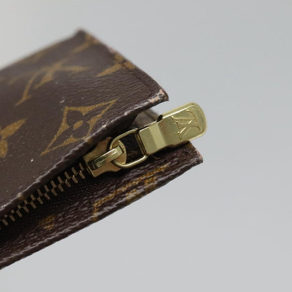 LOUIS VUITTON Monogram Bucket GM Accessory Pouch LV Auth 136025