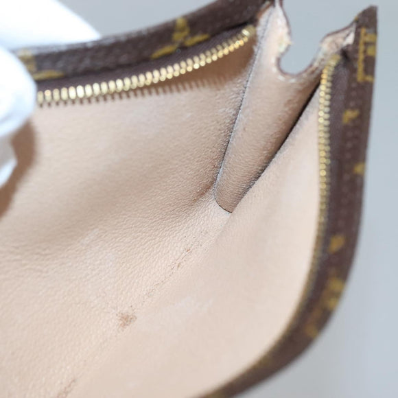 LOUIS VUITTON Monogram Bucket GM Accessory Pouch LV Auth 136025