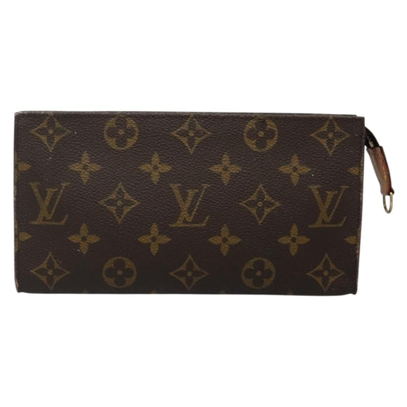 LOUIS VUITTON Monogram Bucket GM Accessory Pouch LV Auth 136025