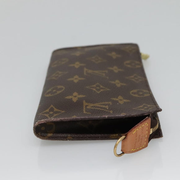 LOUIS VUITTON Monogram Bucket GM Accessory Pouch LV Auth 136025