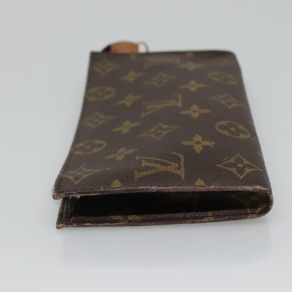LOUIS VUITTON Monogram Bucket GM Accessory Pouch LV Auth 136025