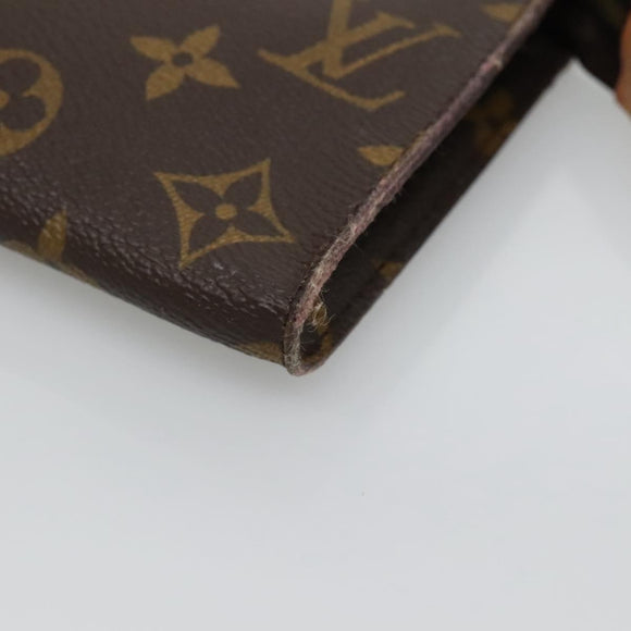 LOUIS VUITTON Monogram Bucket GM Accessory Pouch LV Auth 136025