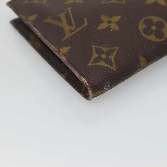 LOUIS VUITTON Monogram Bucket GM Accessory Pouch LV Auth 136025