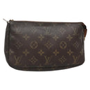 LOUIS VUITTON Monogram Pochette Accessoires Pouch M51980 LV Auth 136026-1