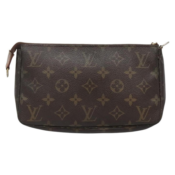 LOUIS VUITTON Monogram Pochette Accessoires Pouch M51980 LV Auth 136026