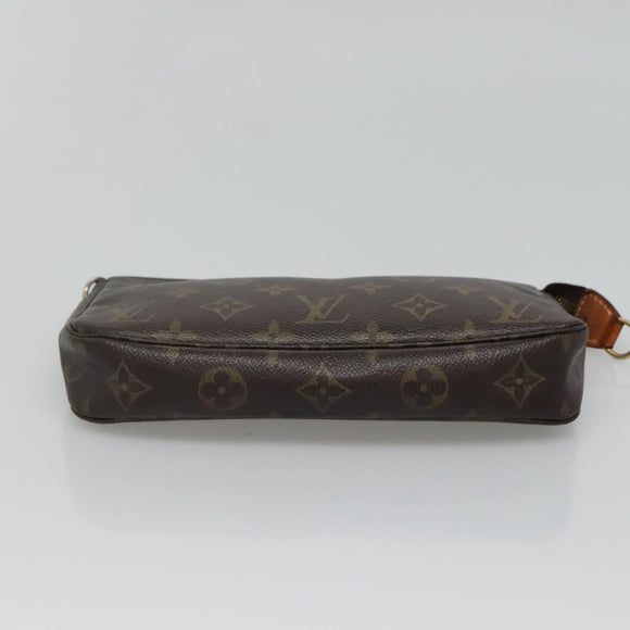 LOUIS VUITTON Monogram Pochette Accessoires Pouch M51980 LV Auth 136026