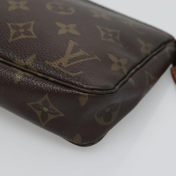 LOUIS VUITTON Monogram Pochette Accessoires Pouch M51980 LV Auth 136026