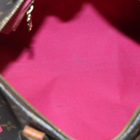 LOUIS VUITTON Love Block Speedy Bandouliere 30 Bag 2way M44365 Auth 136029
