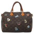 LOUIS VUITTON Love Block Speedy Bandouliere 30 Bag 2way M44365 Auth 136029-13