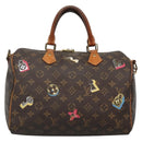 LOUIS VUITTON Love Block Speedy Bandouliere 30 Bag 2way M44365 Auth 136029-2
