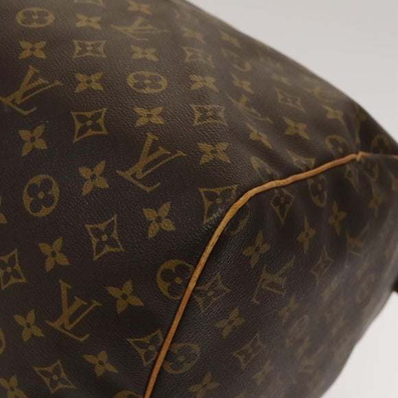 LOUIS VUITTON Monogram Keepall 55 Boston Bag M41424 LV Auth 136037