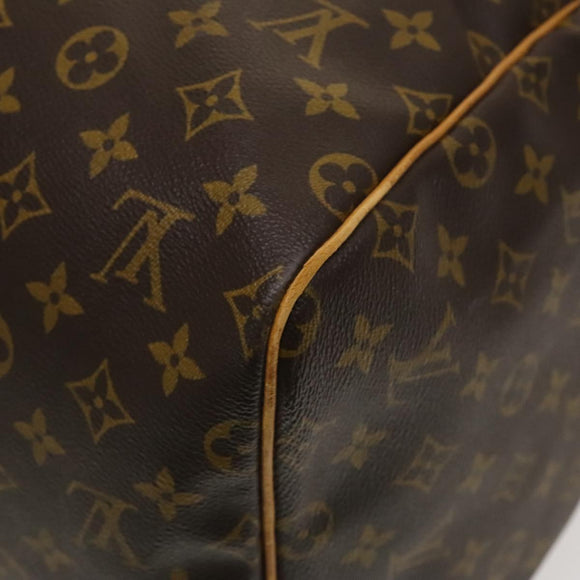 LOUIS VUITTON Monogram Keepall 55 Boston Bag M41424 LV Auth 136037