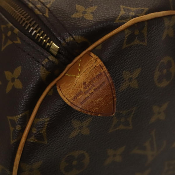 LOUIS VUITTON Monogram Keepall 55 Boston Bag M41424 LV Auth 136037