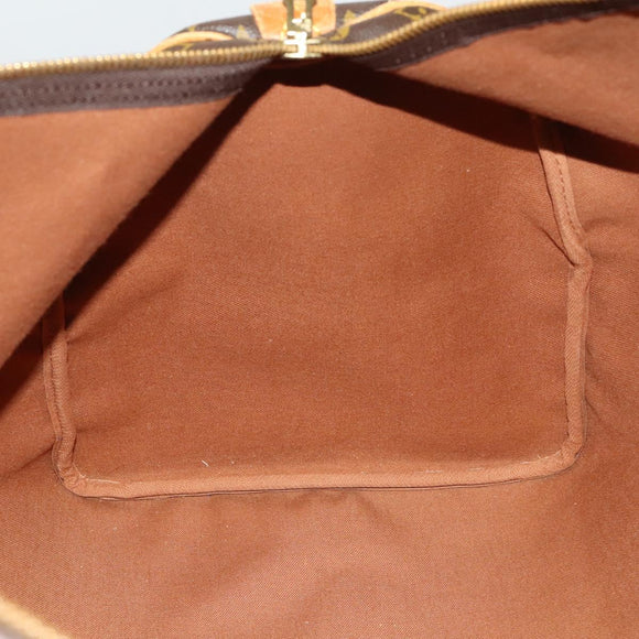 LOUIS VUITTON Monogram Keepall 55 Boston Bag M41424 LV Auth 136037