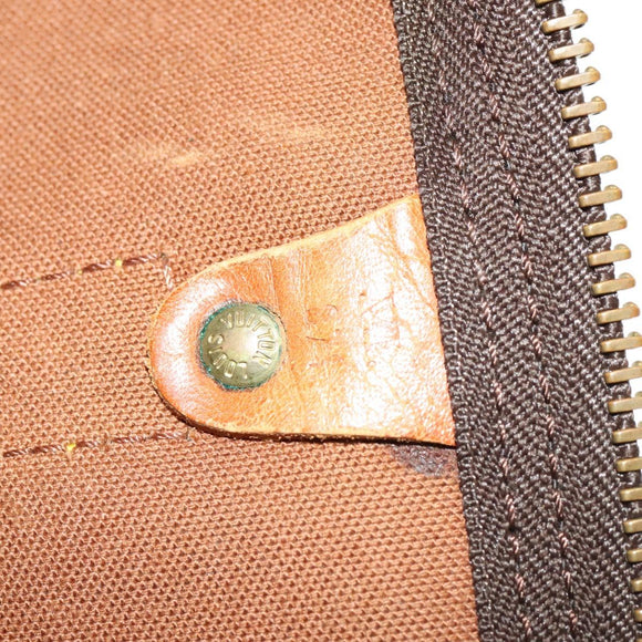 LOUIS VUITTON Monogram Keepall 55 Boston Bag M41424 LV Auth 136037