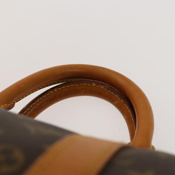 LOUIS VUITTON Monogram Keepall 55 Boston Bag M41424 LV Auth 136037