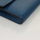 LOUIS VUITTON Epi Pochette Arche Shoulder Bag Blue M52575 LV Auth 136042-8