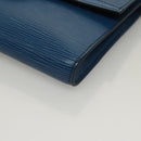 LOUIS VUITTON Epi Pochette Arche Shoulder Bag Blue M52575 LV Auth 136042-15