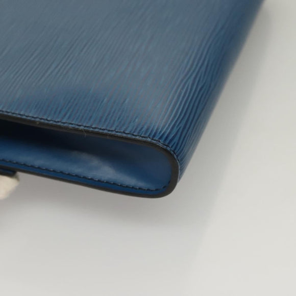 LOUIS VUITTON Epi Pochette Arche Shoulder Bag Blue M52575 LV Auth 136042