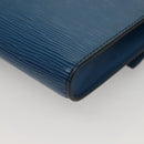 LOUIS VUITTON Epi Pochette Arche Shoulder Bag Blue M52575 LV Auth 136042-17
