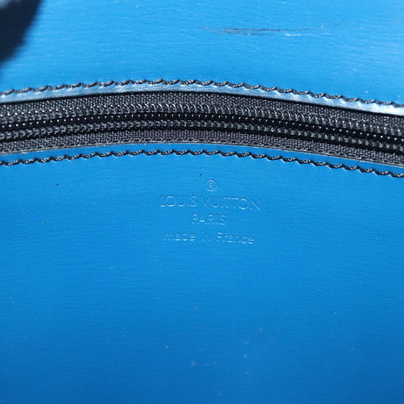 LOUIS VUITTON Epi Pochette Arche Shoulder Bag Blue M52575 LV Auth 136042