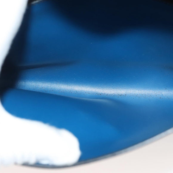 LOUIS VUITTON Epi Pochette Arche Shoulder Bag Blue M52575 LV Auth 136042