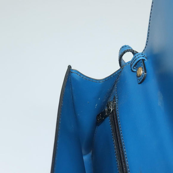 LOUIS VUITTON Epi Pochette Arche Shoulder Bag Blue M52575 LV Auth 136042