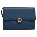 LOUIS VUITTON Epi Pochette Arche Shoulder Bag Blue M52575 LV Auth 136042-13