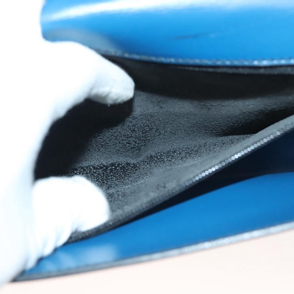 LOUIS VUITTON Epi Pochette Arche Shoulder Bag Blue M52575 LV Auth 136042