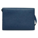 LOUIS VUITTON Epi Pochette Arche Shoulder Bag Blue M52575 LV Auth 136042-2
