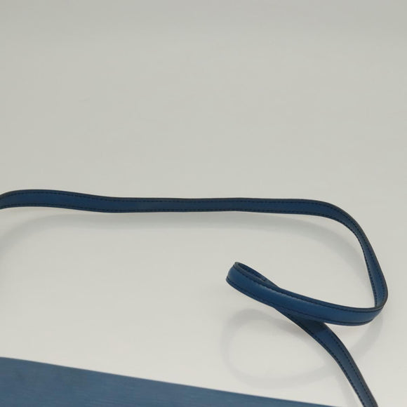 LOUIS VUITTON Epi Pochette Arche Shoulder Bag Blue M52575 LV Auth 136042