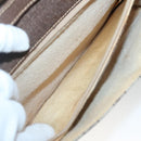 GUCCI GG Supreme Web Sherry Line Bag PVC Beige Gold 904 02 050 Auth 136049-18