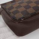LOUIS VUITTON Damier Ebene Trousse makeup Pouch N51982 LV Auth 136051-11