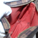 LOUIS VUITTON Damier Ebene Trousse makeup Pouch N51982 LV Auth 136051-17