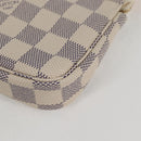 LOUIS VUITTON Damier Azur Mini Pochette Accessoires Pouch N63005 LV Auth 136052V-16