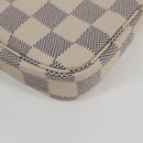 LOUIS VUITTON Damier Azur Mini Pochette Accessoires Pouch N63005 LV Auth 136052V-18