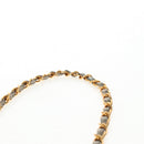 CHANEL Matelasse Chain Shoulder Bag Leather Green CC Auth 136053V-8