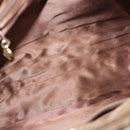 CHANEL Matelasse Chain Tote Bag Patent leather Brown Gold CC Auth 136055-10