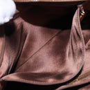 CHANEL Matelasse Chain Tote Bag Lakleer Bruin Goud CC Auth 136055-27