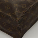 LOUIS VUITTON Monogram Sac Plat Hand Bag M51140 LV Auth 136062-14