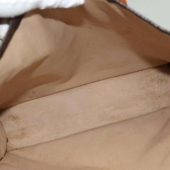 LOUIS VUITTON Monogram Sac Plat Hand Bag M51140 LV Auth 136062