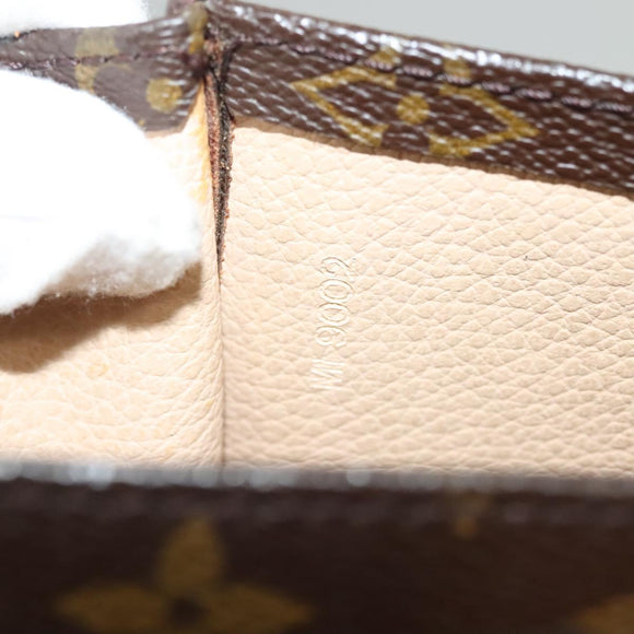 LOUIS VUITTON Monogram Sac Plat Hand Bag M51140 LV Auth 136062