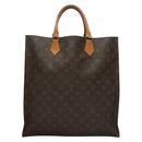 LOUIS VUITTON Monogram Sac Plat Hand Bag M51140 LV Auth 136062-13