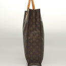 LOUIS VUITTON Monogram Sac Plat Hand Bag M51140 LV Auth 136062-3