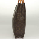LOUIS VUITTON Monogram Sac Plat Hand Bag M51140 LV Auth 136062-4