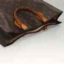 LOUIS VUITTON Monogram Sac Plat Hand Bag M51140 LV Auth 136062-6