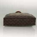 LOUIS VUITTON Monogram Sac Plat Hand Bag M51140 LV Auth 136062-5