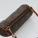 LOUIS VUITTON Monogram Papillon Pouch LV Auth 136065-6